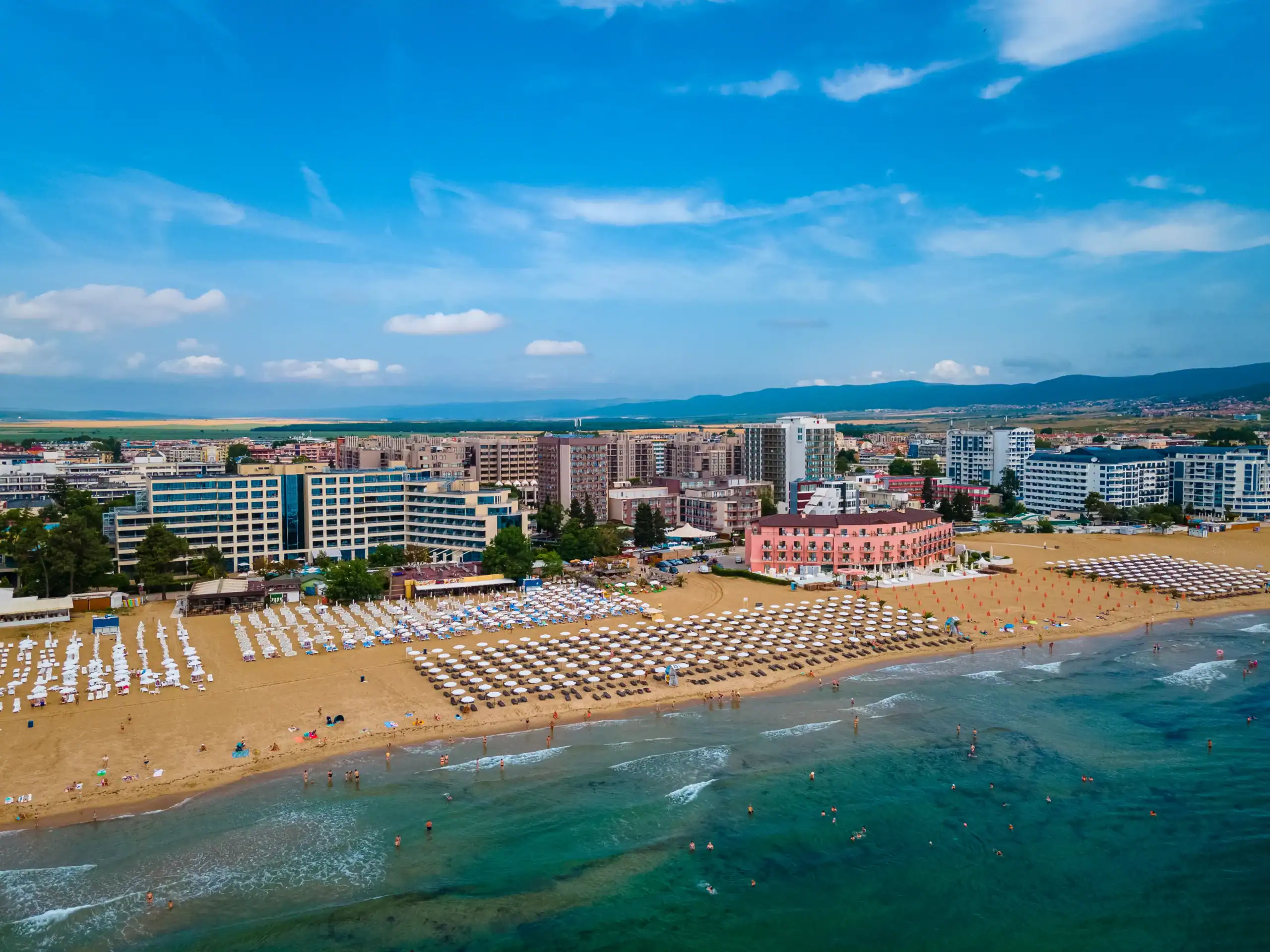 MPM Hotel Astoria on the beachfront in Sunny Beach