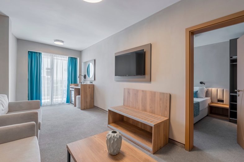 Grand Hotel Sunny Beach Apartment living area