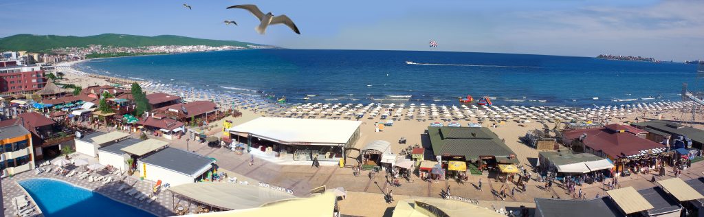 Hotel Glarus Sunny Beach hotel view