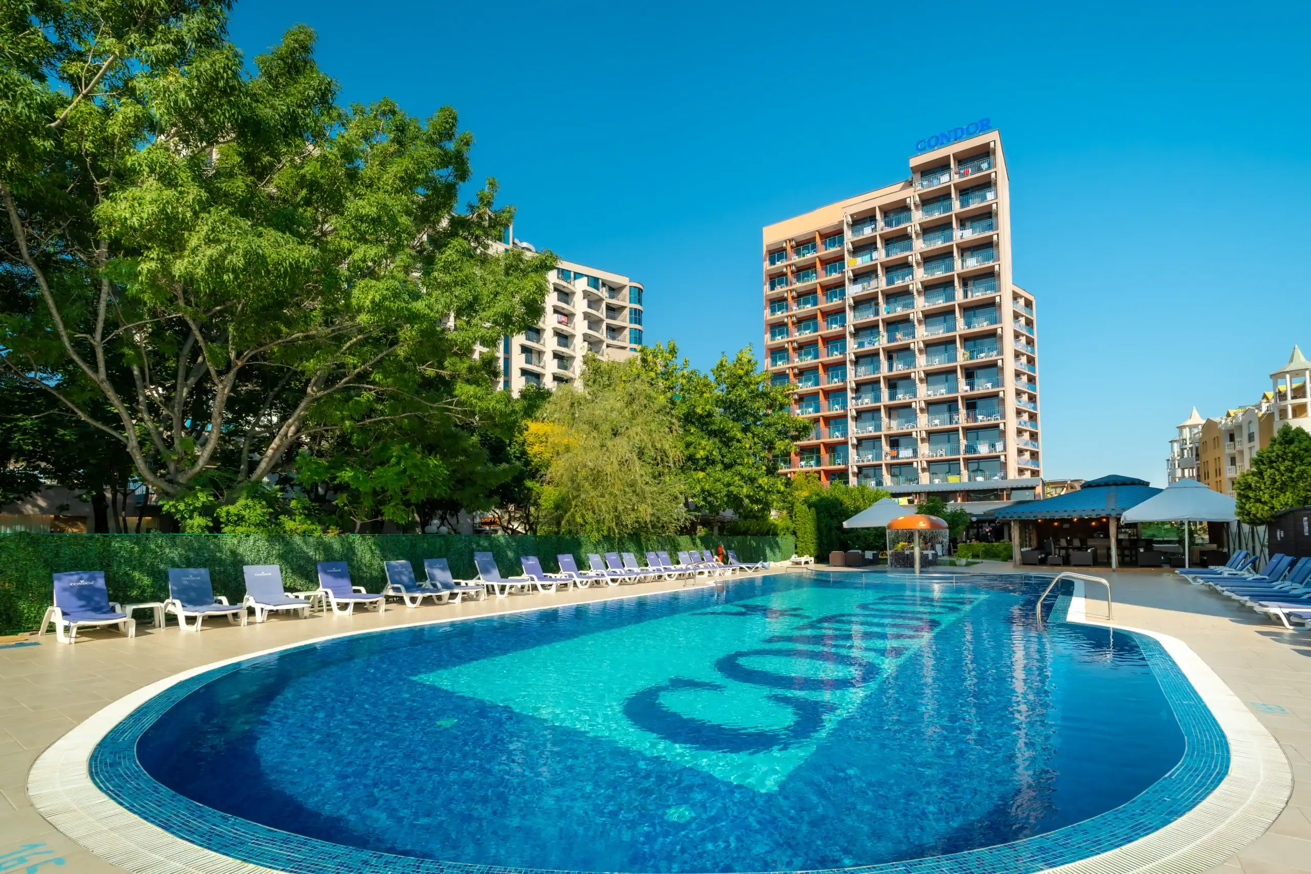 Outdoor pool at MPM Hotel Condor